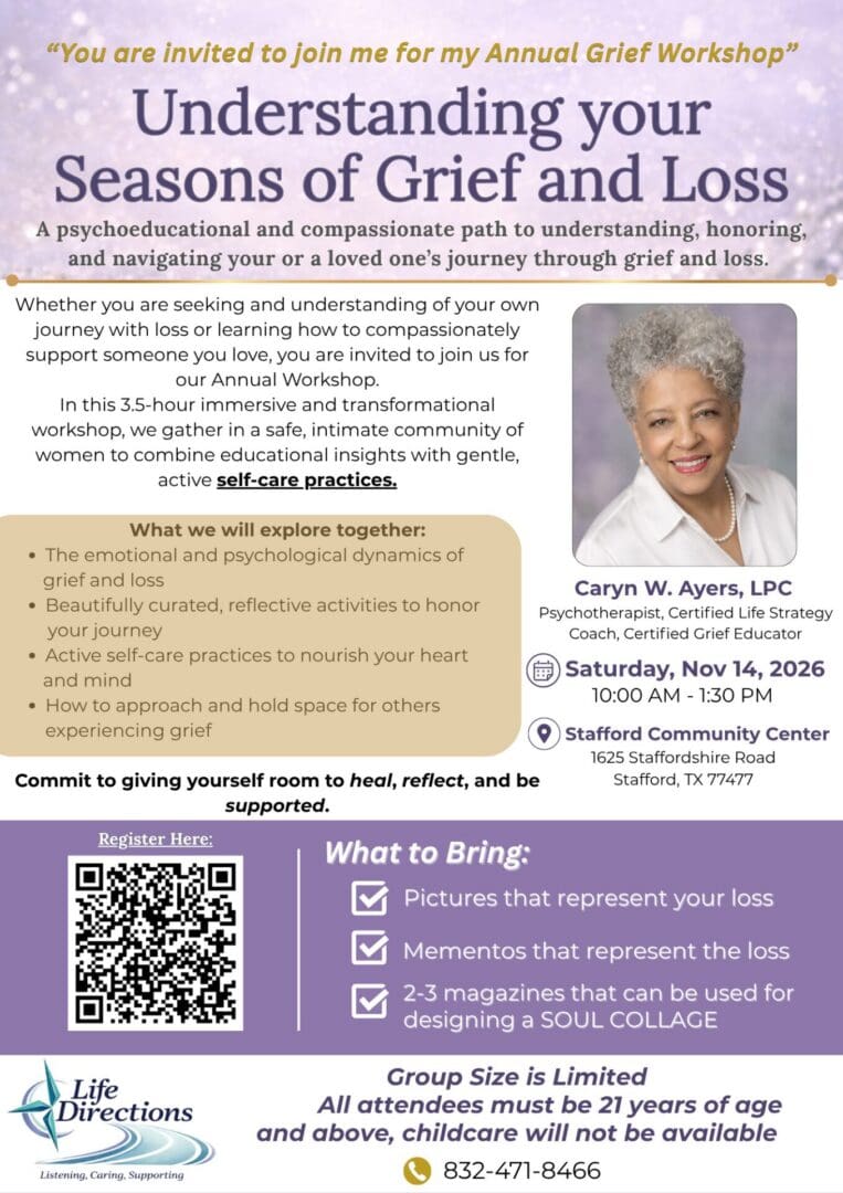 GRIEF NOV WORKSHOP